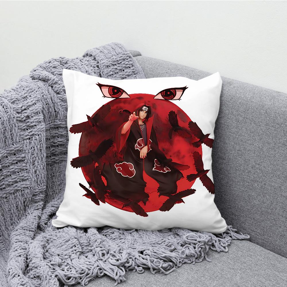 I-ItachiS anime Pillow Case Pillow Case Soft Cushion Cases for Farmhouse Sofa Decor Home Decorations and Protector