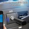 Universal Bluetooth-compatible Receiver Hands-Free Call Noise Cancelling 3.5mm AUX Rechargeable Mini Wireless Audio Receiver