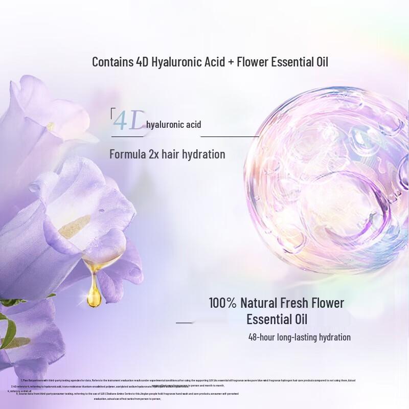 LUX Essential Oil Pure Blue Wind Chimes Shampoo 470g