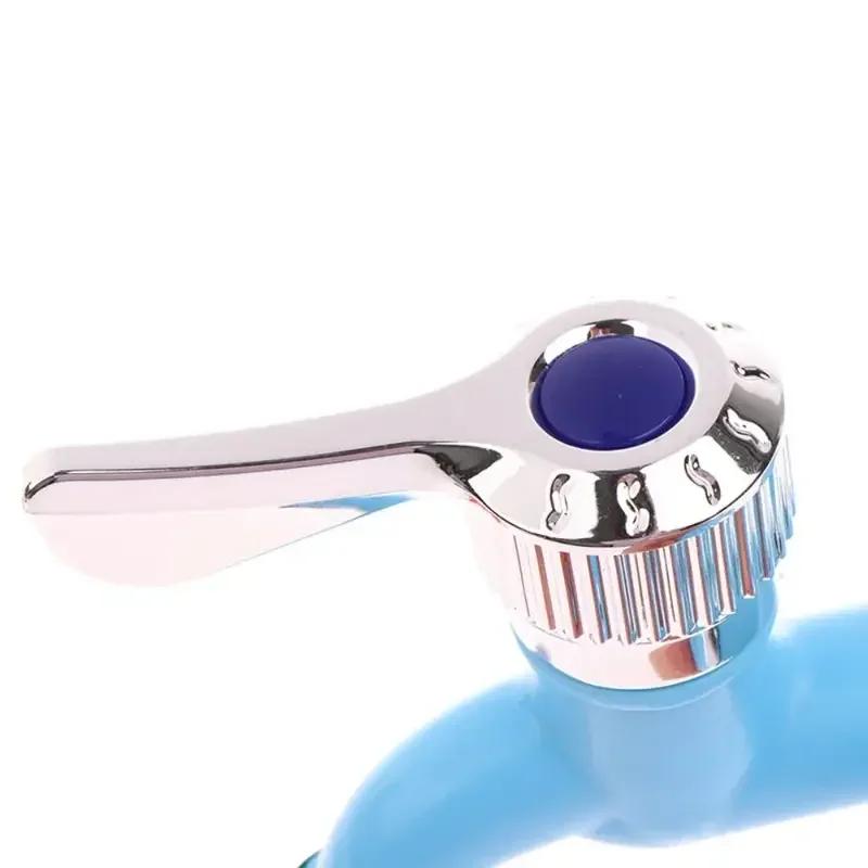 Toilet Faucet Double Outlet Double Control 2-in-1 Faucet Home Bathroom Hose Irrigation Accessory Plastic Connector