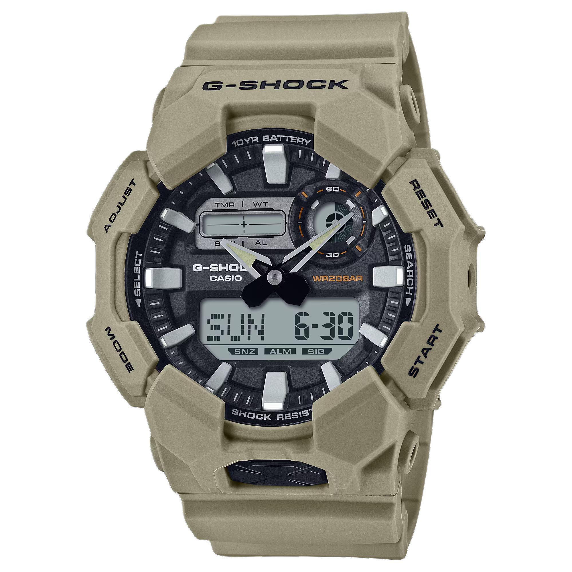 CASIO Men Gray Watch GA-010-5AJF GA-010-5AJF Gray Dial