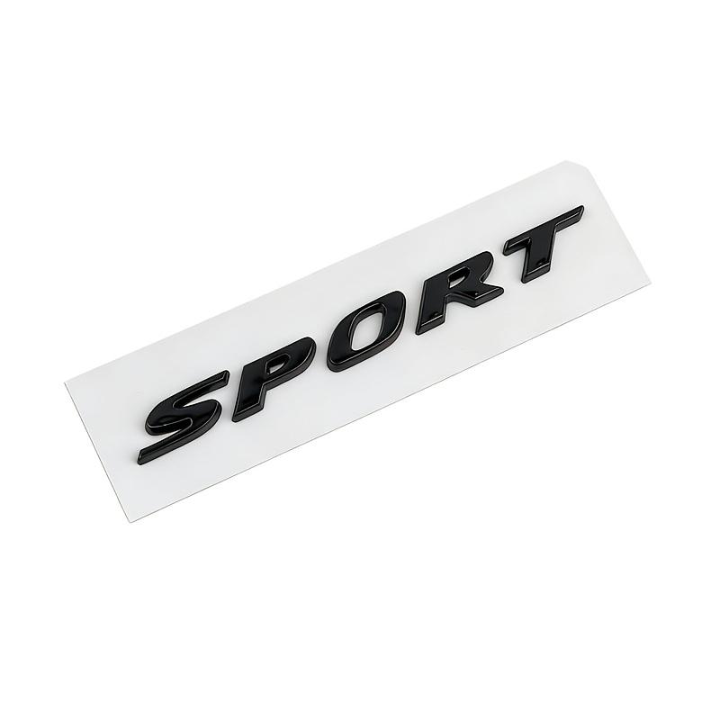 Plastic Letter Stickers for The Rear Badge of Sedans with a 2.0T SPORT Performance Displacement