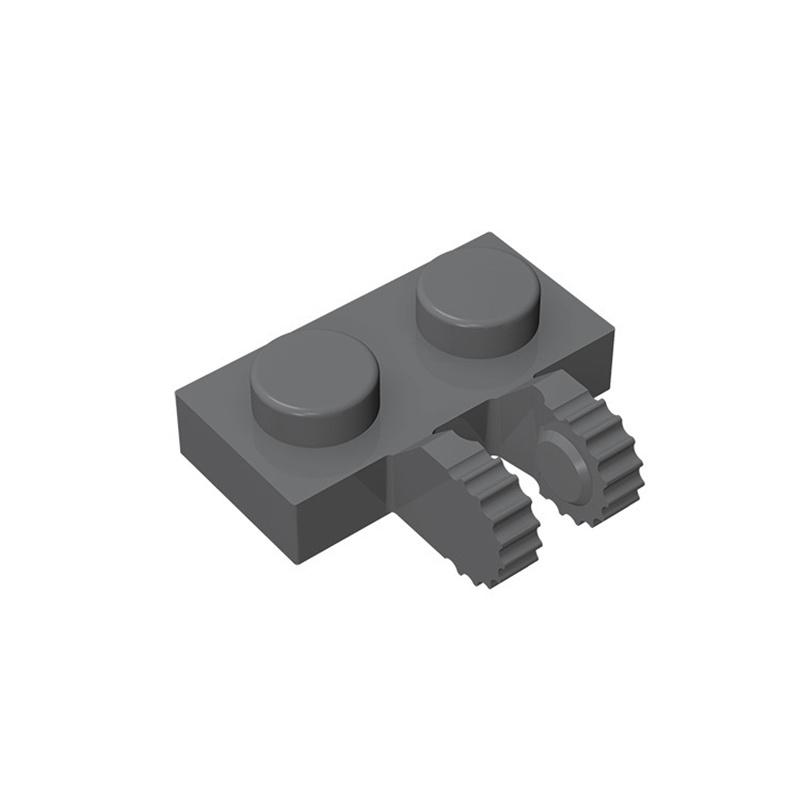 20pcs MOC Compatible Assembles Particles 60471 Hinge Plate 1 x 2 Locking with 2 Fingers on Side Building Blocks Parts DIY Toys