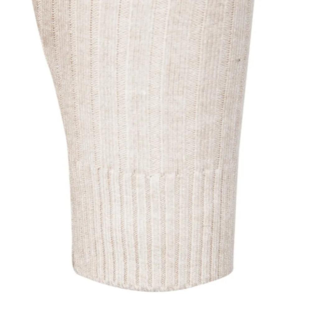 Men's Turtleneck Sweater Solid Color High Neck Pullover Knitted Sweaters Casual Elastic Sweatwear Mens Fall Winter