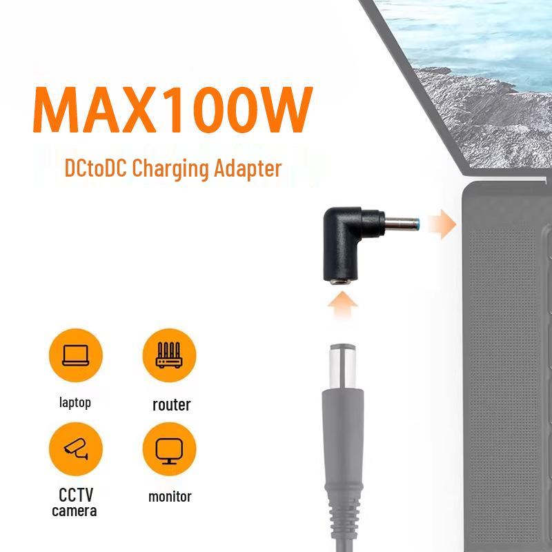100W DC5525 Power Adapter for HP Gaming Laptops with Round Port 4530