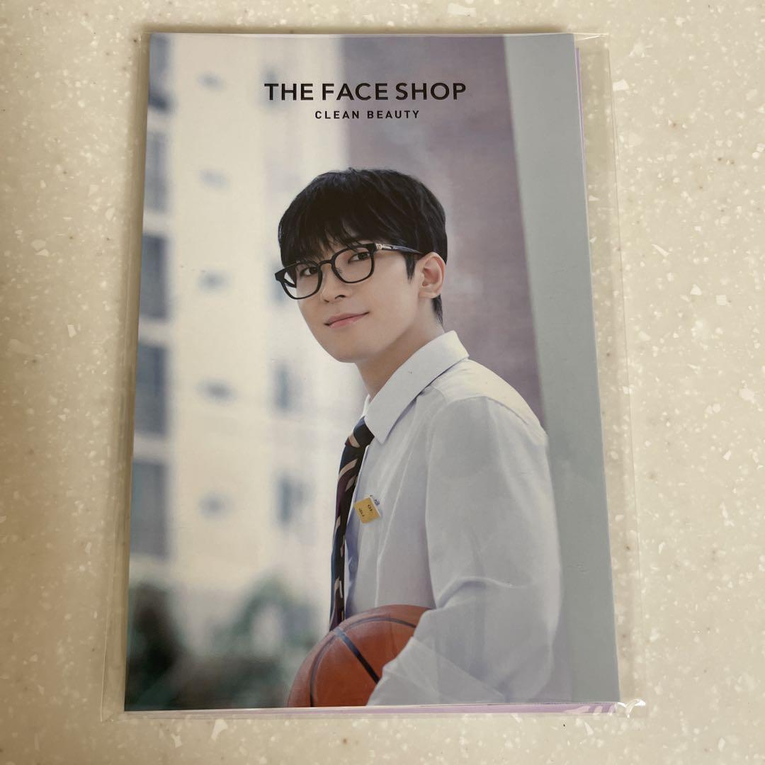 

[USED] Wonwoo THE FACE SHOP ACCORDION card