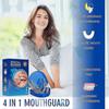 8 Pezzi Paradenti Per Digrignare i Denti, Paradenti Anti Digrignamento Modellabile, Paradenti Dentali Notturni Per Stringere i Denti Di Notte, 2 Misure