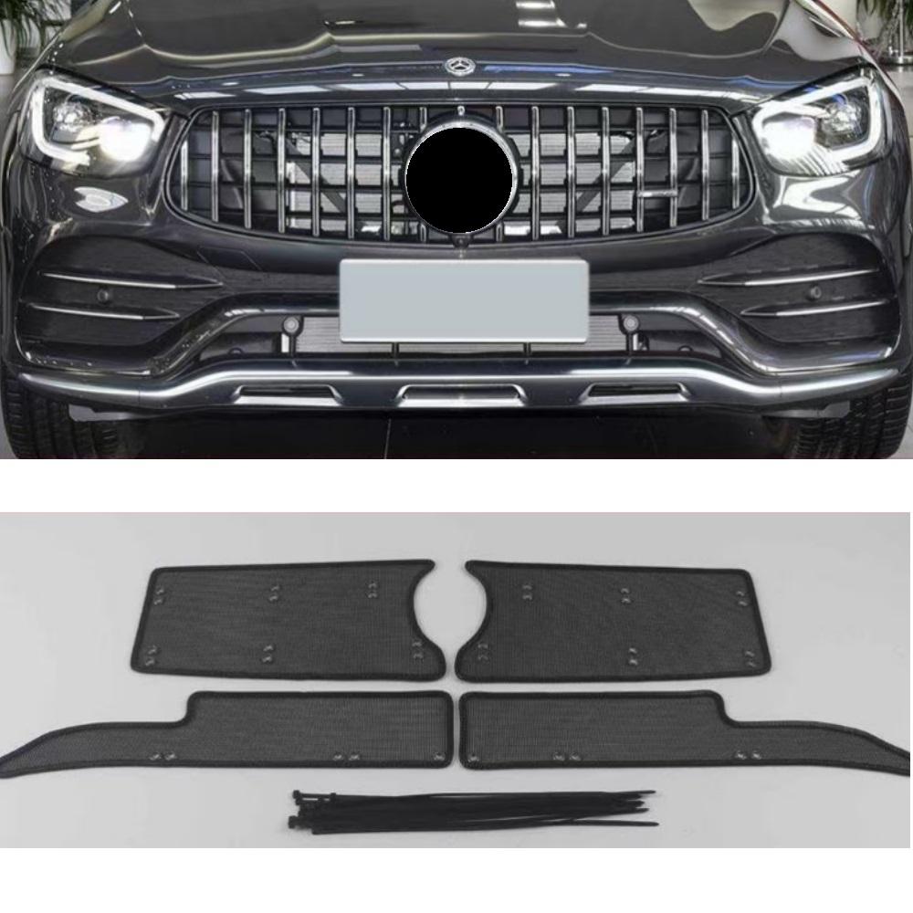 Front Bumper Grille Insect Proof Cover For Mercedes Benz GLC- Class GLC43 GLC63 2020-2022
