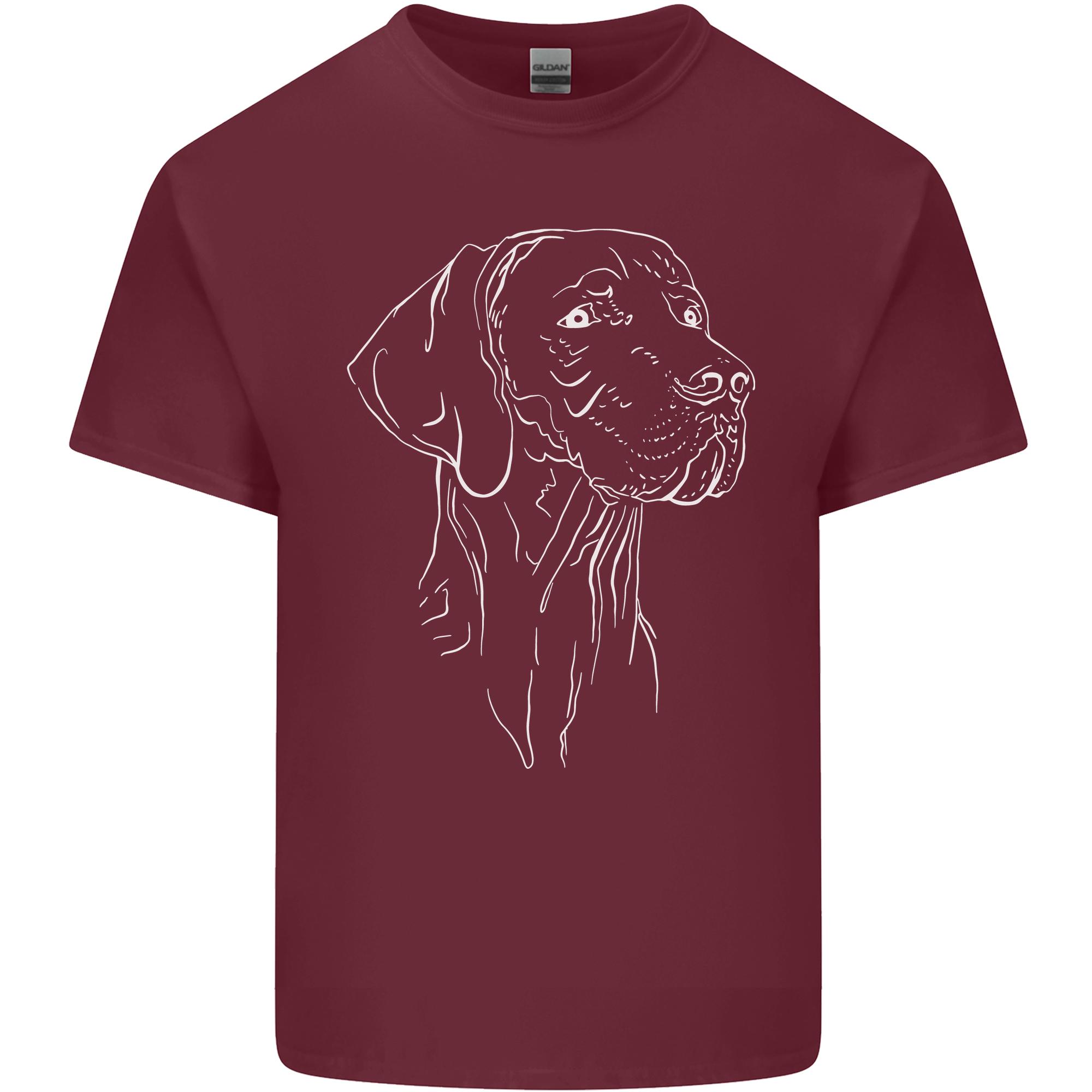 A Weimaraner Face Unisexs Light Cotton TShirt S
