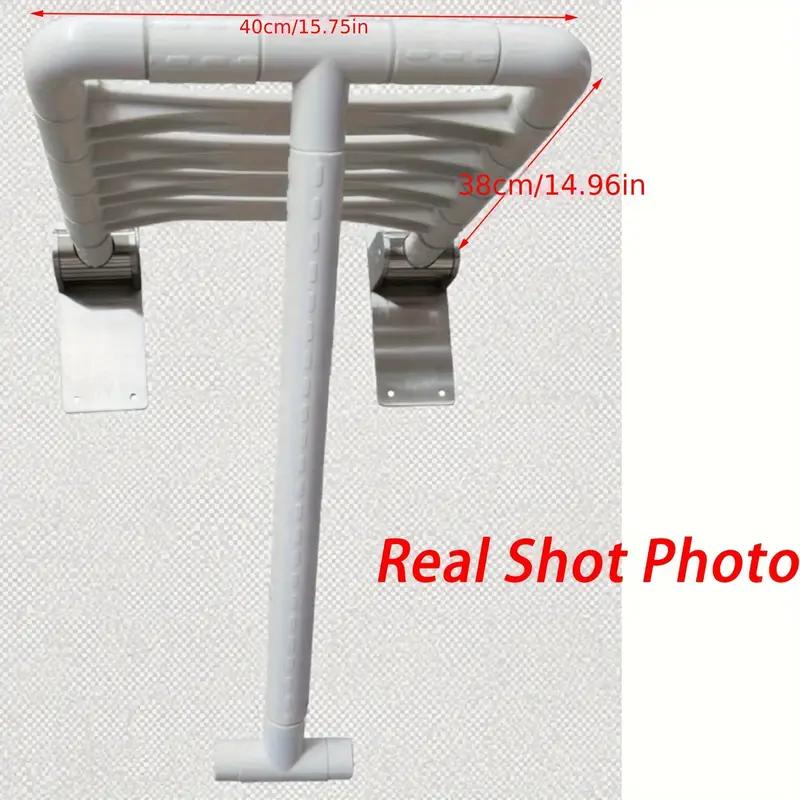 Wall mounted shower stool folding bath stool modern elderly shower barrier-free disabled toilet bathing safety non-slip seat