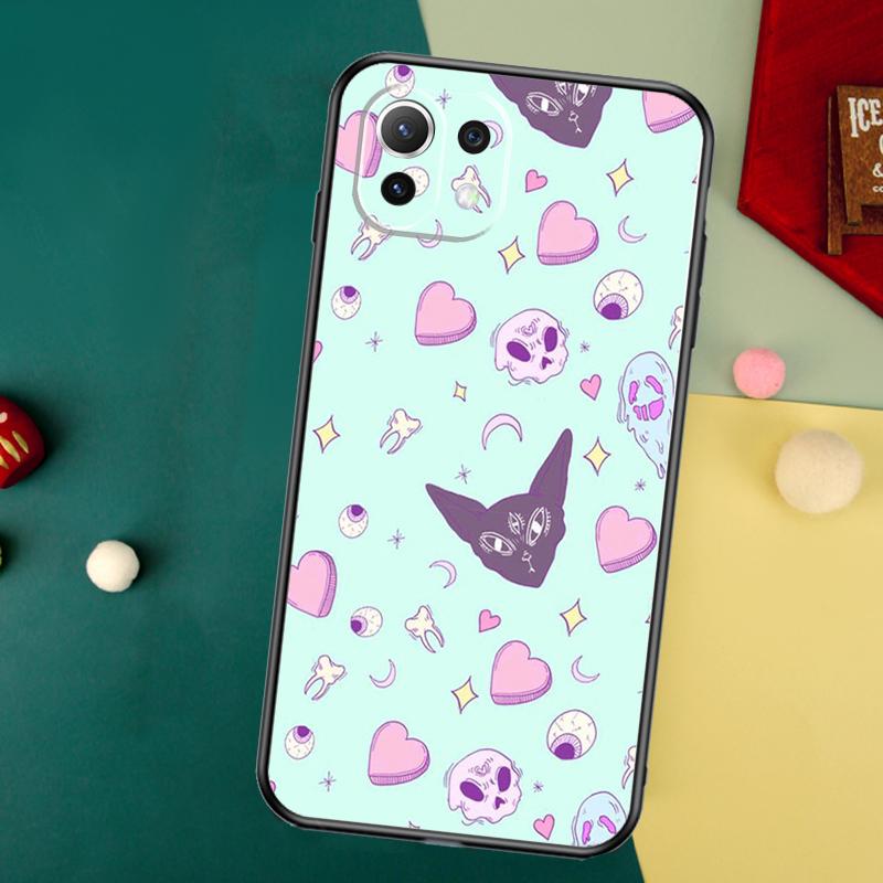 Girly Pastel Witch Goth Case For Xiaomi 13 14 15 Ultra 11T 12T 13T 14T Pro POCO X7 Pro X3 X5 F5 F6 M6 X6 Pro Cover