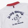 Le Coq Sportif [end Of Season saLe][60  Off] Terry Crop Polo Collar T shirT owT