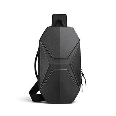 Nova bolsa de peito funcional EVA Hard Shell bolsa crossbody masculina bolsa esportiva de marca da moda bolsa masculina de ombro único