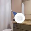 Windproof Self-Adhesive Shower Curtain Wall Clips with No-Trace Splash Guard