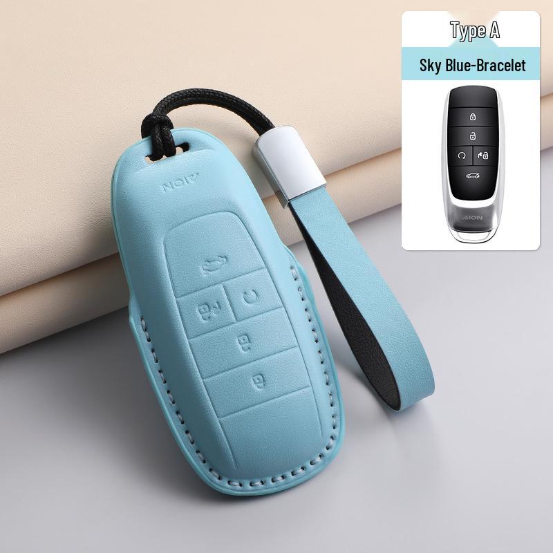 

Compatible Key Case for AION 70/80s: Xuan 580, Mei 630, RT/UT/LX - Blue, Green, Purple, V Tyrannosaurus Rex Y/Splus Buckle