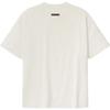 Fear of God Essentials Classic Short-Sleeve Tee Oatmeal Heather Men Tops Cream 125HO254192F