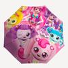 Princess and Friendship- Automatic Opening and Closing, 8-rib Structure Portable Umbrella, Suitable for Men and Women in All Seasons - Perfe