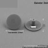 Xingyue 3-in-1 Eccentric Wheel Cap 10-12-15 Plastic Decorative Hole Cover