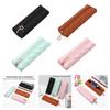 Waterproof Pencil Case Leather Pencil Bag Light Weight Foldable Pen Organiser For Markers Highlighters And Art Supplies