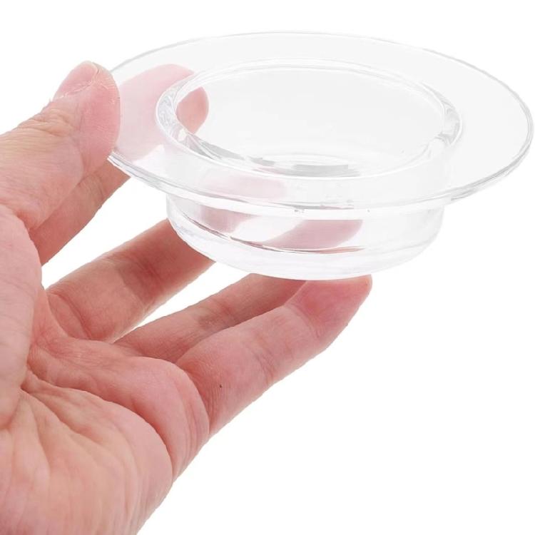 2er-Pack Glas Wachsschmelz-Ersatzschalen Hitzebeständig 4,5 Zoll Öl-Heizschale Für Kerzenwärmer Und Raumdüfte