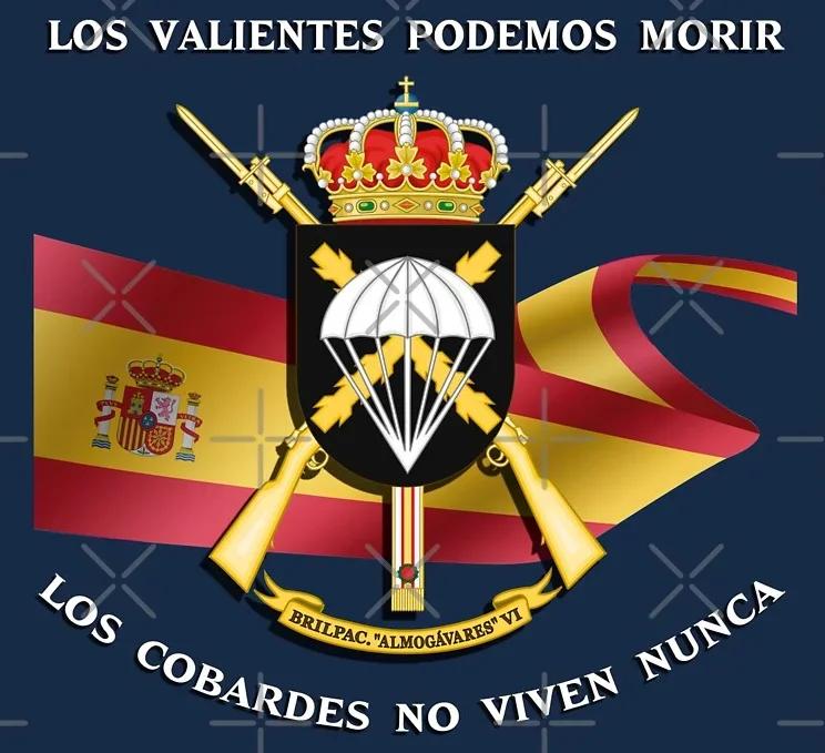

Brave BRIPAC Classic Spain Flag Spanish Paratrooper Brigade T Shirt Short Sleeve 100 Cotton Casual Tshirts Loose Top S3XL 4XL