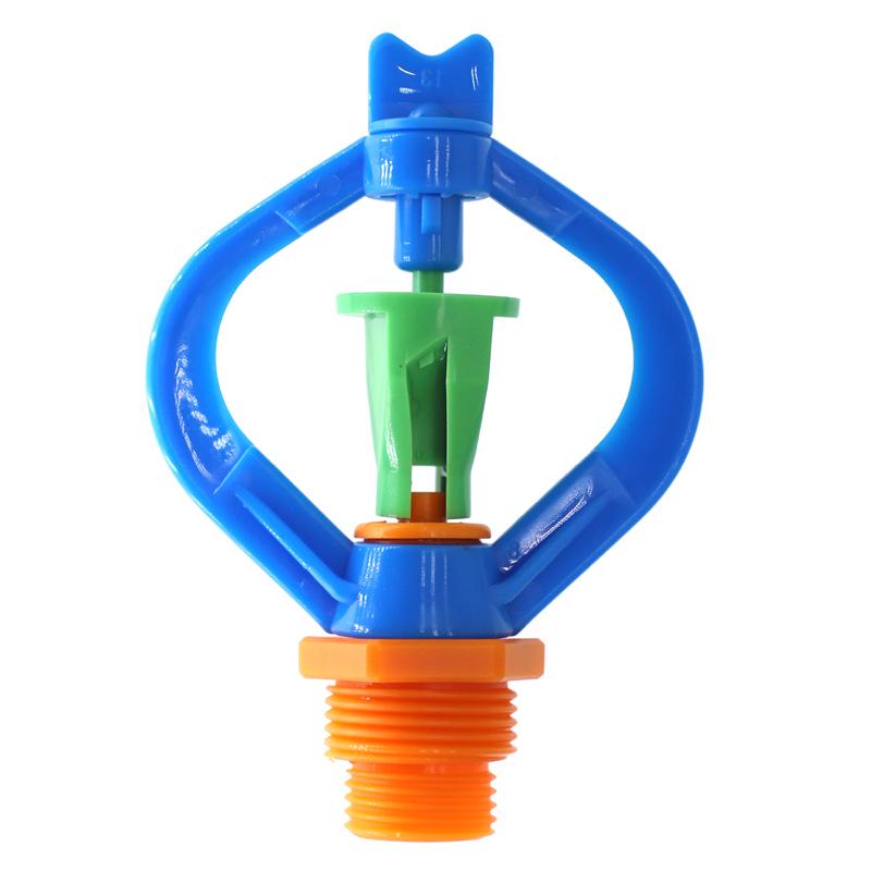 4/6 Point Internal Thread Plastic Rotating Butterfly Sprinkler Head - 360° Lawn & Garden Cooling Nozzle