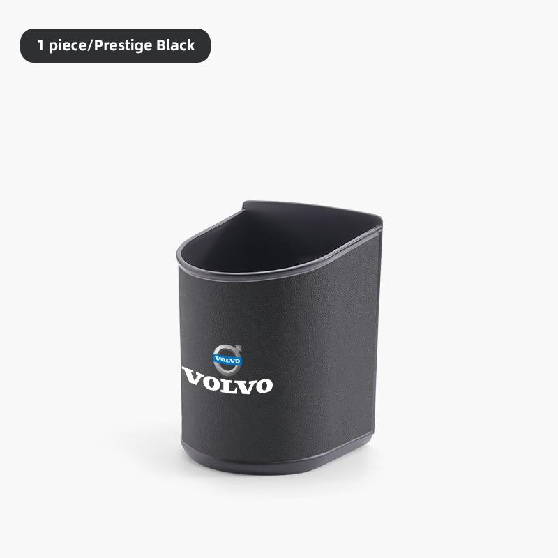 Car Door Side Storage Bin Foldable Storage Box Vehicle Leather Interior Storage Case  Decorative For Volvo V60 V40 XC60 XC90 V70