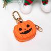 3D Pumpkin Pendant Keychain - Fashionable Mini Bag Charm, Creative Halloween Gift