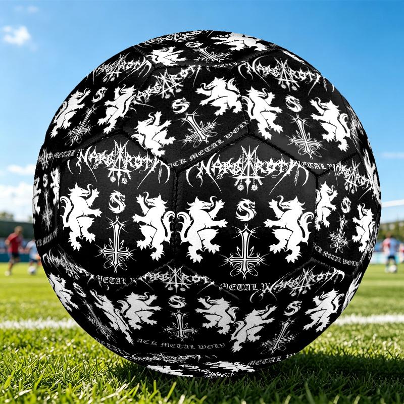 1pc FIFA World Cup Theme Pattern Football, Standard Size 5 Soccer Ball Stylish Sport Football for Competition Play and Training