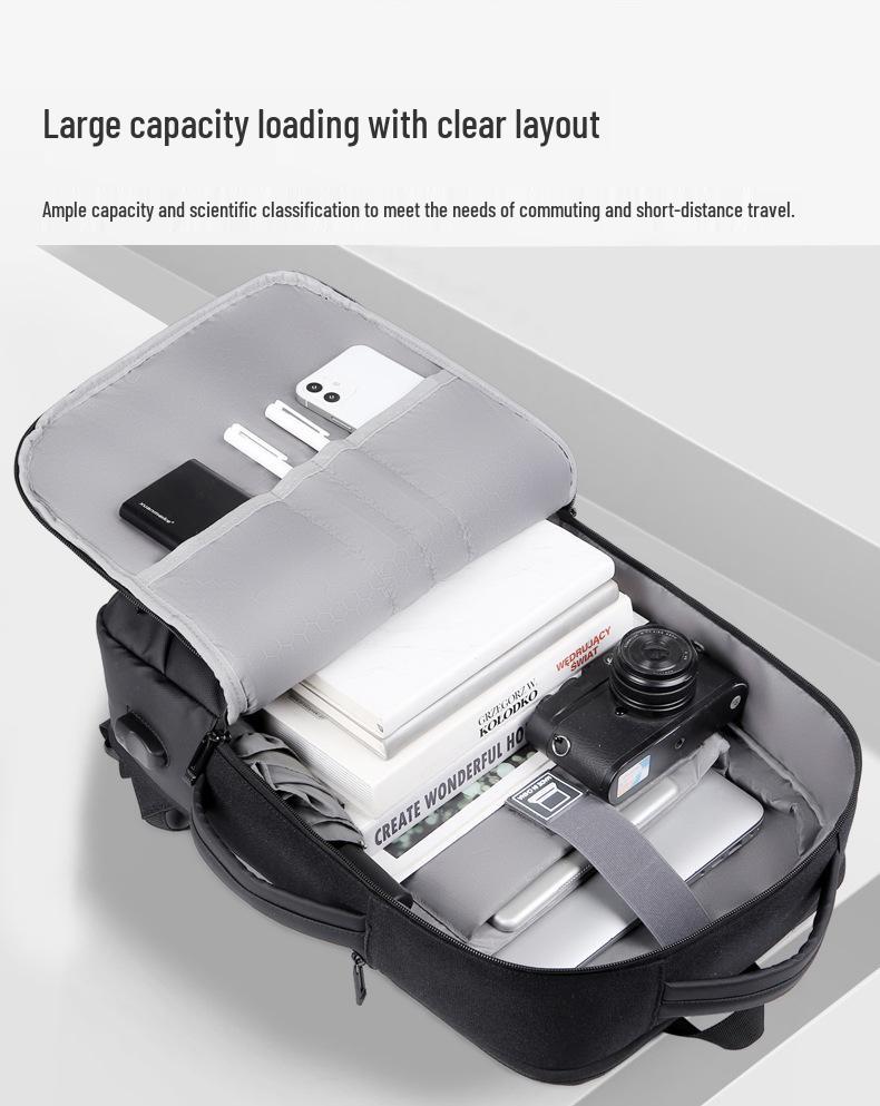 Large Capacity Multi-functional Laptop Backpack for Business, Travel & Students