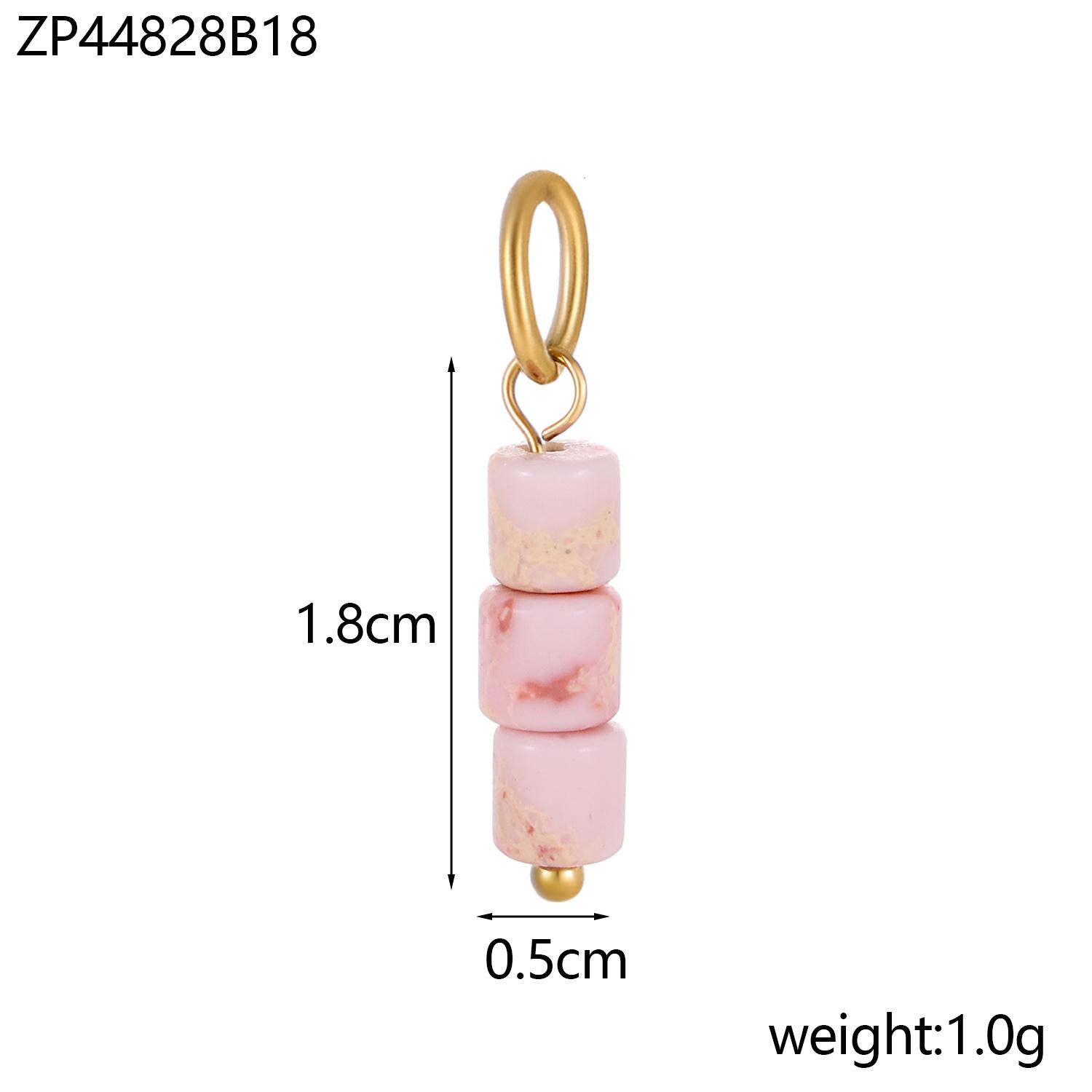 

CARLIDANA New Style Natural Stone Smooth Pendant Gold Plated Natural Stone Charm Pendant for DIY Necklace and Bracelets Jewelry