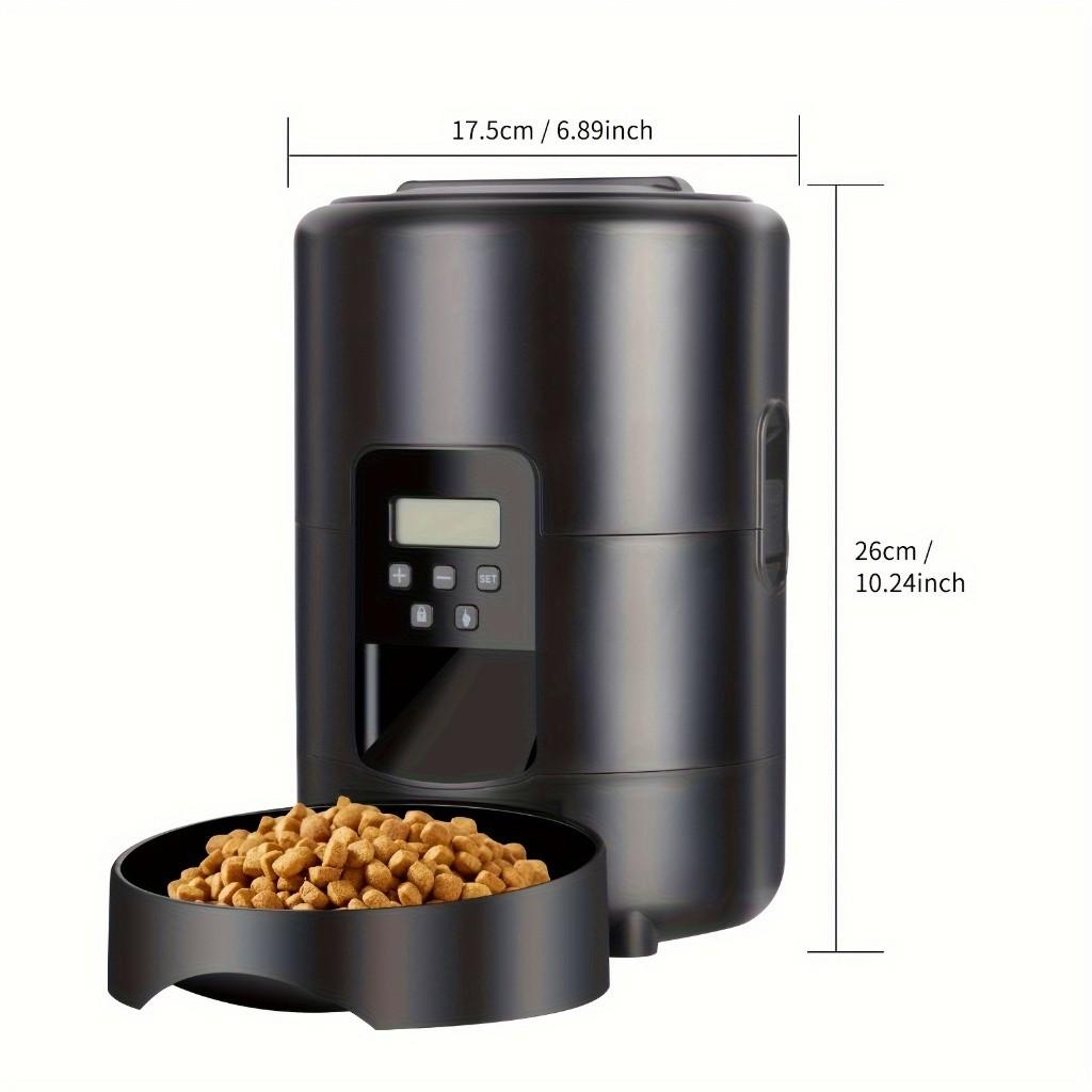 2L Large Capacity Automatic Pet Feeder Button Wi-Fi & Camera Controlled Pet Feeding Machine  Smart Dog Cat Food Dispenser