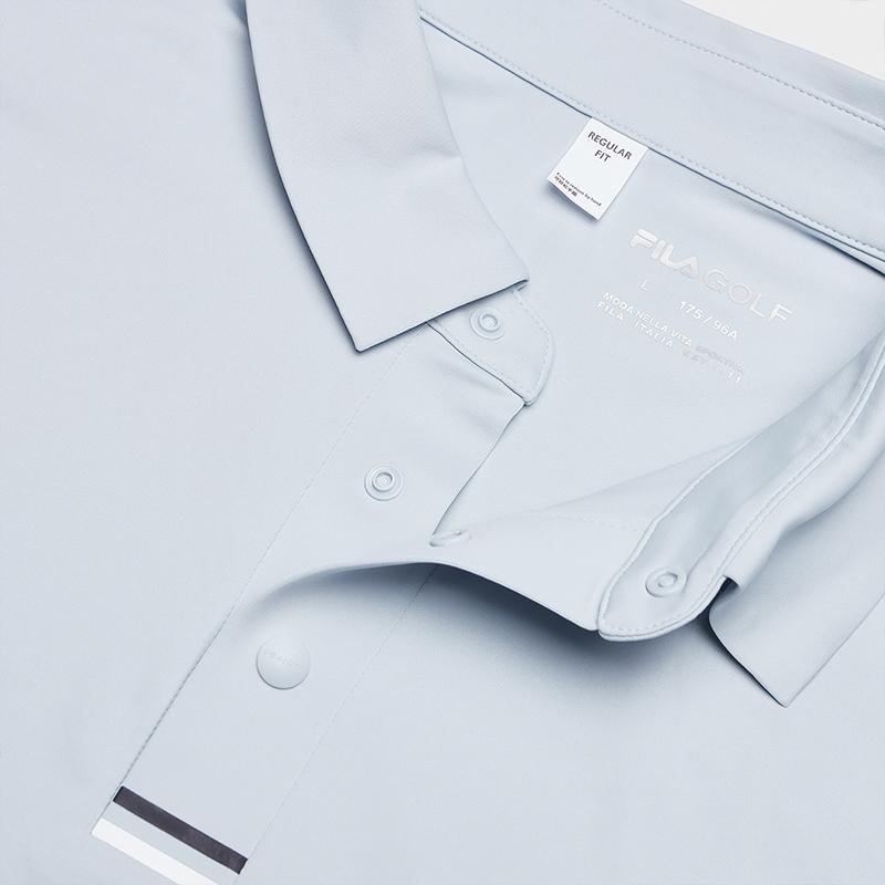 New FILA Polo Shirt Men's Indigo Blue A11M445201FLB