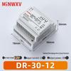 Ultra-Thin DIN Rail Mounted Power Supply, 12V/24V for Industrial Monitoring
