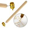 Pysanka Painting Brass Tip Kistka 0.6mm 0.4mm 0.3mm Drawing Paint Slanting Fine Line Paint Pen Fluid Writer Detailing Fine Line
