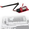 Metal Electric Winch Parts Accessory with Switch Remote Control  Panel for 1 10 RC Crawler Climbing CarRed
