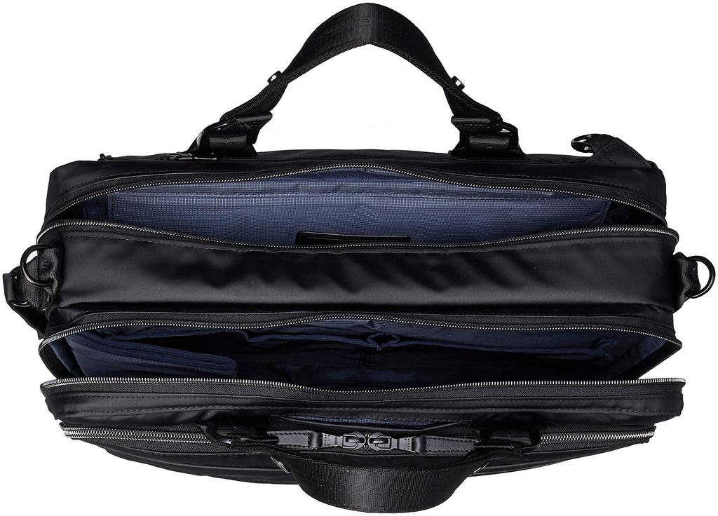 P.I.D 3-way Water-Repellent Business Bag PAT202, Black