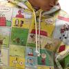 Kith Für Peanuts Comic Nelson Hoodie Beam Herren Tops Mehrfarbig KHM033378-701