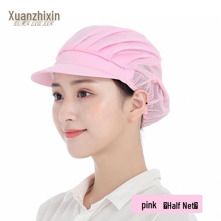 Xuanzhi Women's Breathable Dustproof Kitchen & Chef Hat for Hygiene and Protection