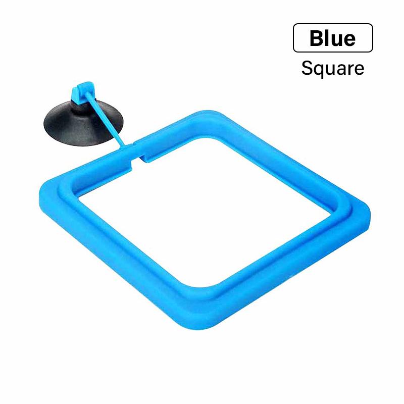 Aquarium Feeding Ring Fish Tank Station Floating Food Tray Feeder Accessories