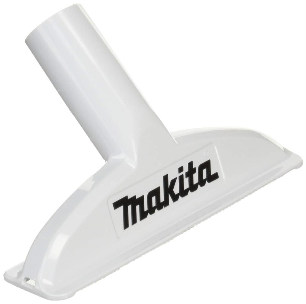 Makita Car Seat Brush Nozzle for Vacuum Cleaner, White, A-67022