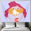 Cozy Cat Aesthetic Tapestry Wall Hanging Home Decor Dorm Room Wall Art Vintage Coffee Lover Gift Room Divider Bedroom Decoration