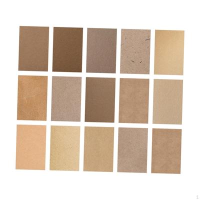 15 Pieces Scrapbook Paper Decorative Aesthetic Textured Special for Writing