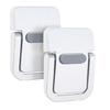 2Pcs Foldable Laptop Stand Portable Laptop Stand Invisible Cooling Laptop Stand Cooling Office Footpad Notebook Tablets