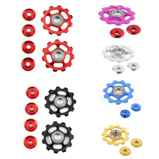 Bearing Guide Roller CNC Anodizing Anti-deformation Metal Wear-resistant Rear Derailleur for MTB