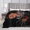 freddy krueger  Halloween Blanket  Camping Flannel Bedding Throws For Living Room Super Warm Design Quality Bedspread