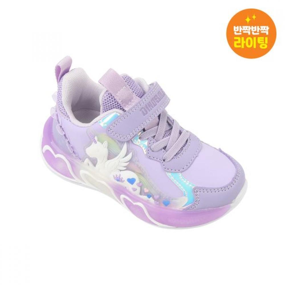 Dino Soles Kids Led Sneakers Unicorn Glacier Frill Dnkcf3tsgc11