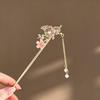 Ancient Butterfly Hairpin: Chinese Tassel Updo Accessory for Hanfu