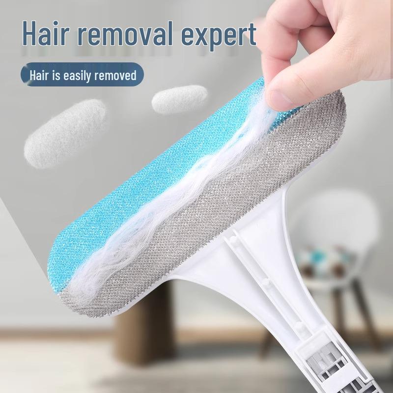 Pet Hair Remover: Cat & Dog Hair Suction Brush for Carpet, Sofa, and Bed