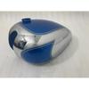 Matchless Ajs Twin G9 G12 Chrome & Blue Painted Steel Petrol Fuel Tank with Cap